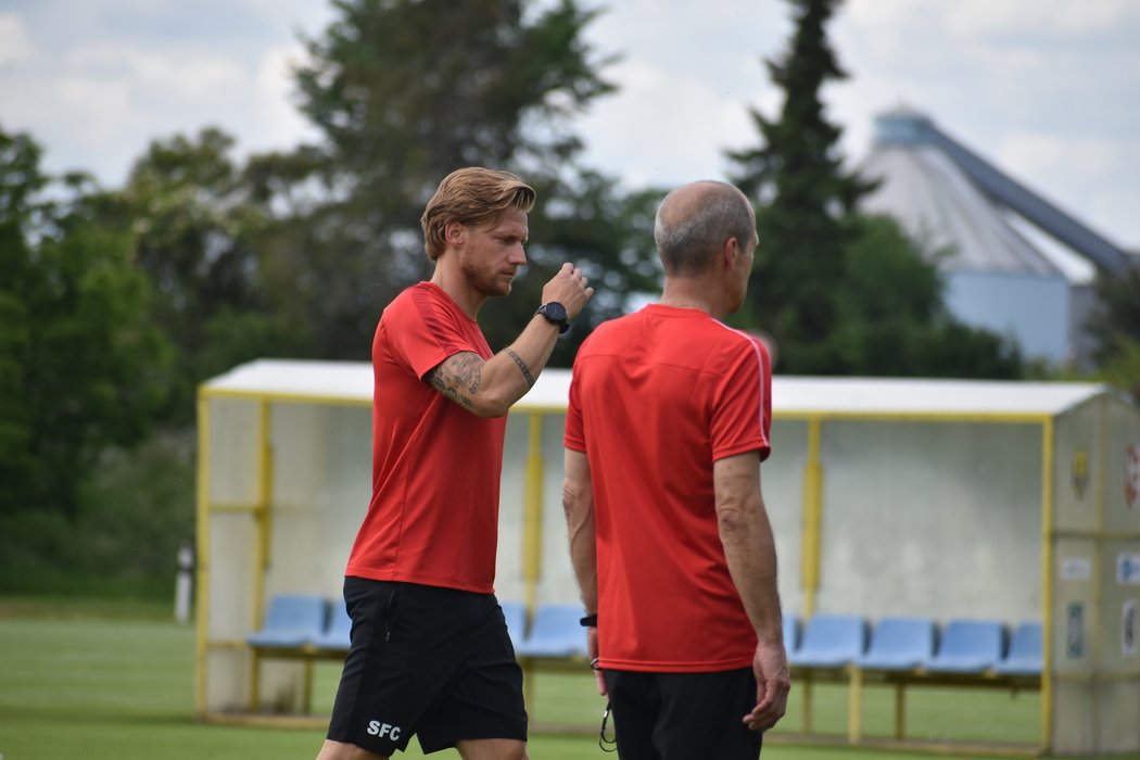 Nové trenérské duo Opavy. Radoslav Kováč a Alois Skácel