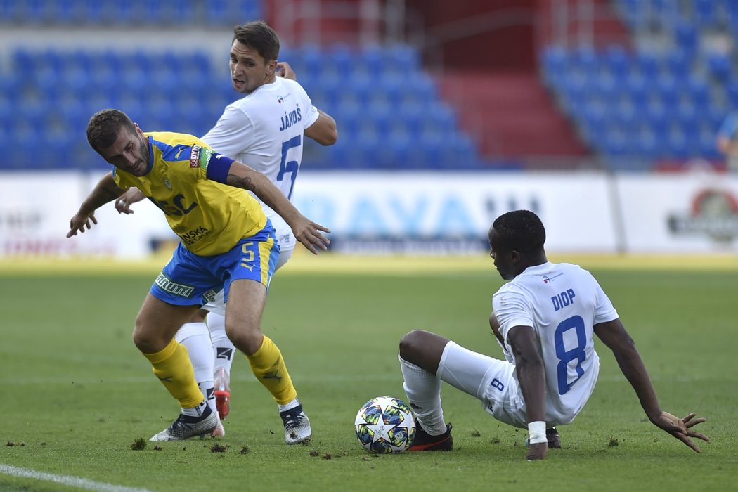 Baník Ostrava si doma překvapivě neporadil s Teplicemi