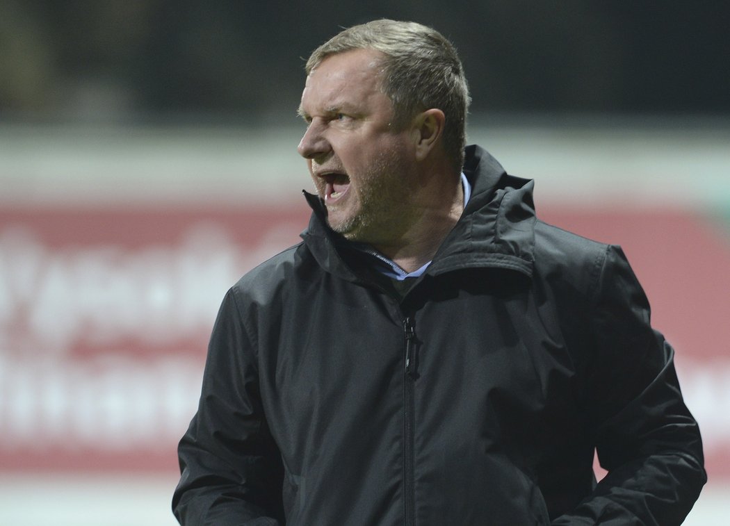 Pavel Vrba nebyl s průběhem zápasu na Bohemce spokojený