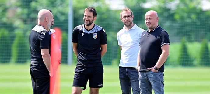 Plzeňské vedení společně s trenéry sleduje start přípravy