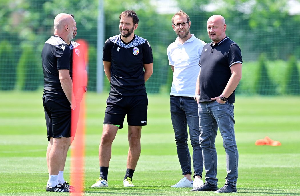 Plzeňské vedení společně s trenéry sleduje start přípravy