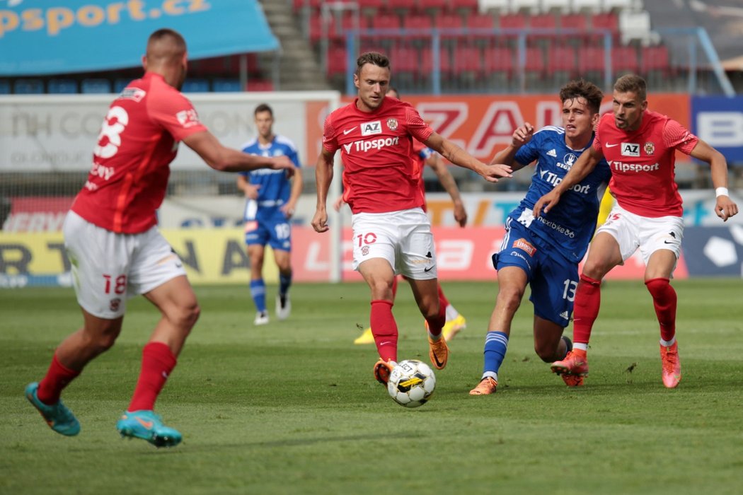 Zleva Denis Granečný z Brna, Šimon Falta z Brna, Mojmír Chytil z Olomouce, Jiří Texl z Brna