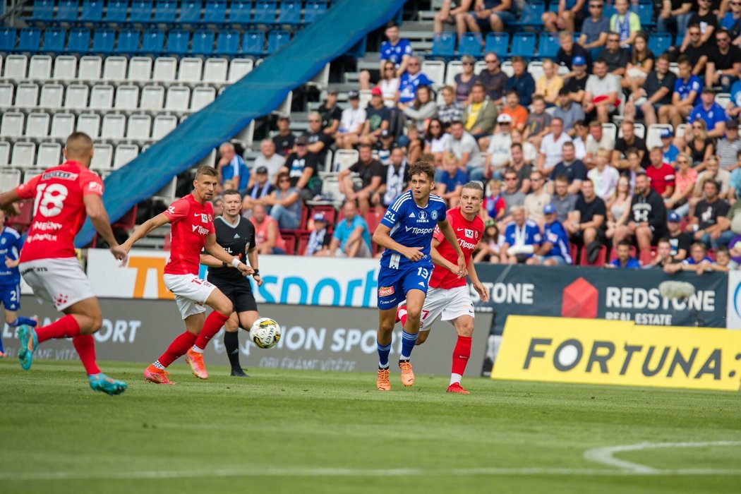 Sigma Olomouc v domácím duelu se Zbrojovkou Brno