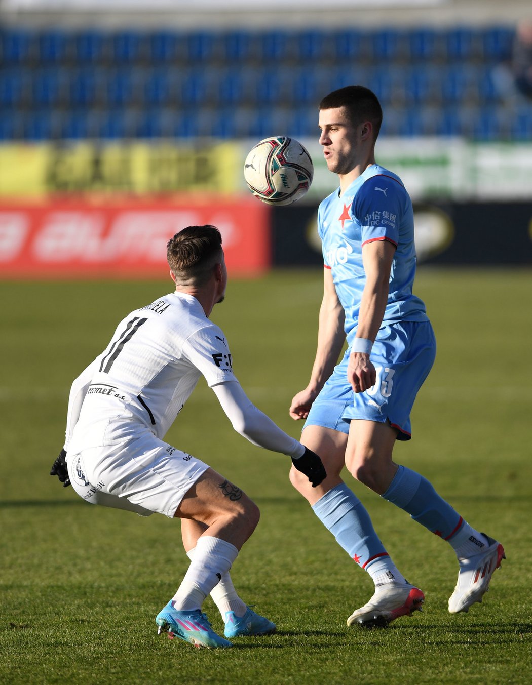 David Jurásek poprvé v dresu Slavie