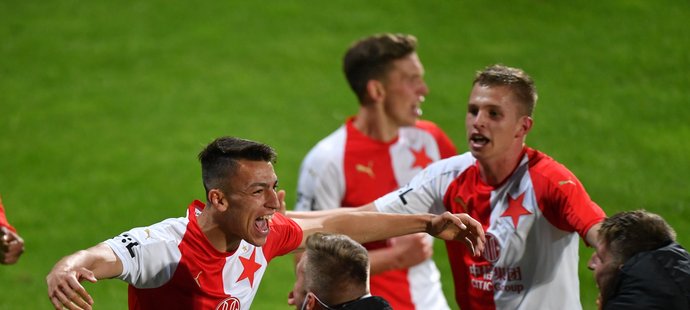 Petar Musa měl ohromnou radost, když vstřelil gól do sítě Příbrami