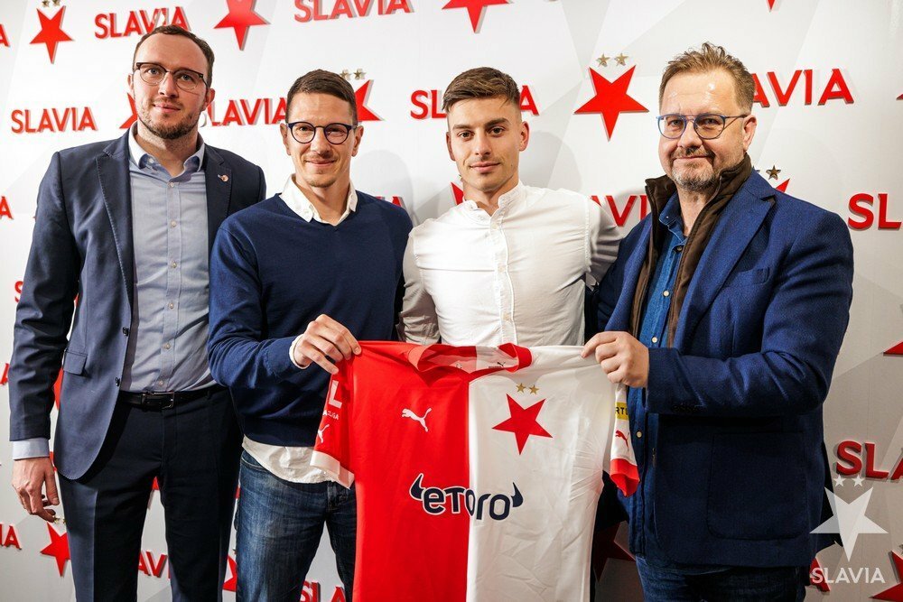 Michal Tomič se stal hráčem Slavie a hned zamířil na hostování do Mladé Boleslavi