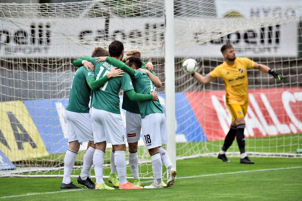 Jablonec vstoupil do bitvy o Evropu výborně, už ve 4. minutě se trefil David Štěpánek