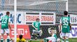 Jablonečtí fotbalisté dokázali udržet míč před brankovou čárou