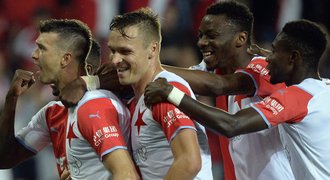 Slavia - Baník: extra jistý Kúdela, varianta Samek i Smetanova pravda