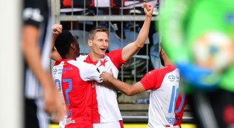 SESTŘIHY: Slavia i Sparta slaví, Plzeň potřetí v řadě ztratila