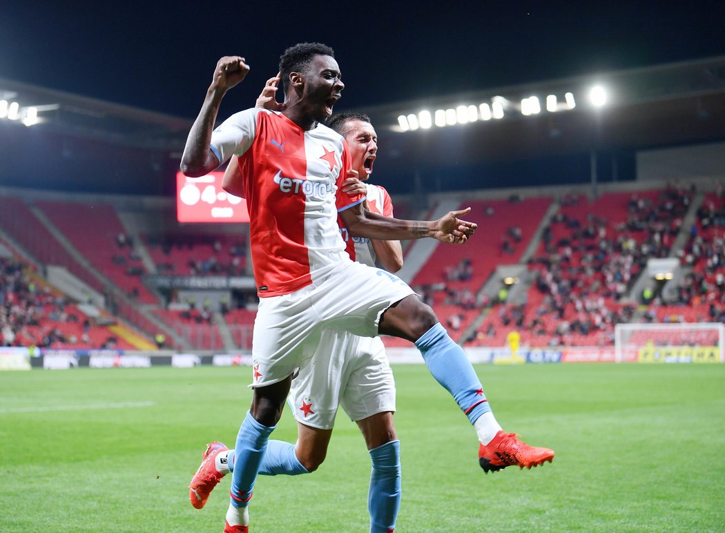 Ibrahim Traoré vstřelil čtvrtý gól Slavie