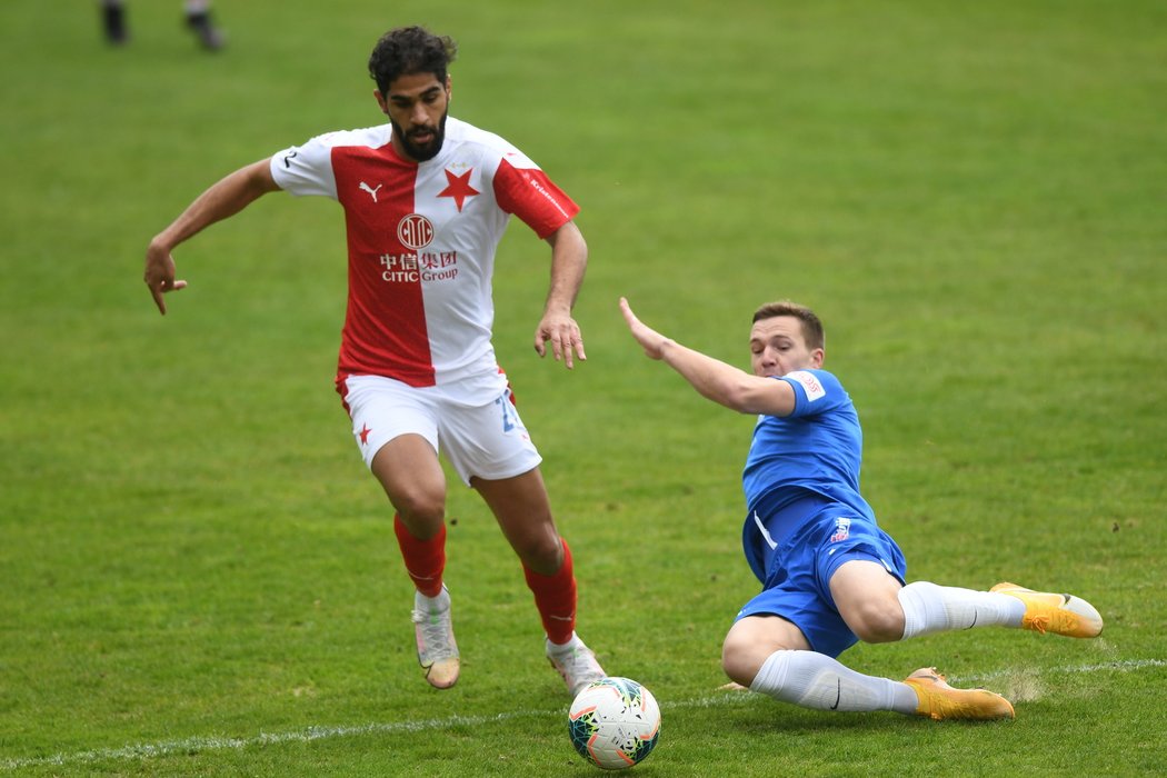 Júsuf překvapivě nastoupil v sestavě Slavie