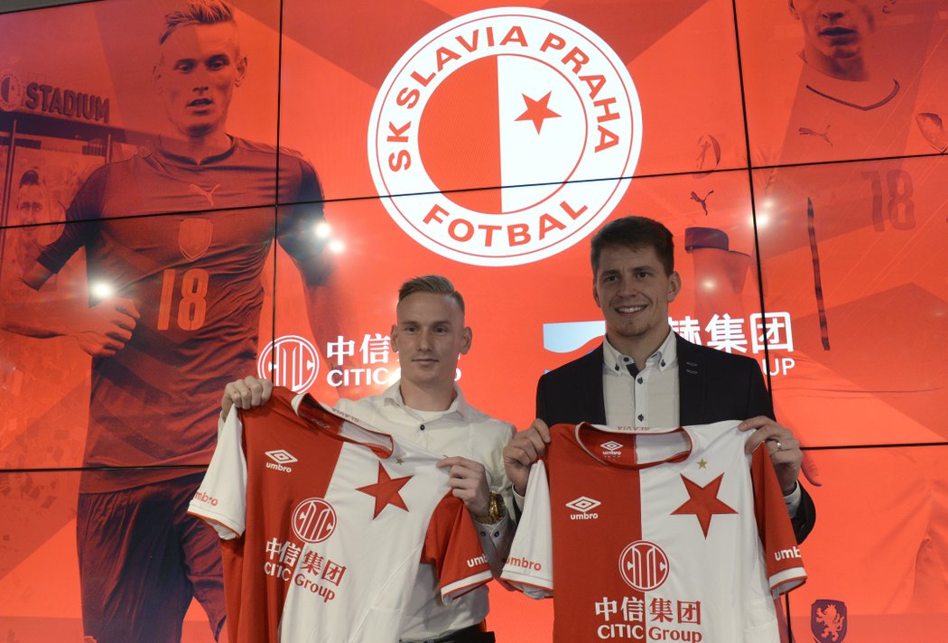 Lukáš Masopust a Petr Ševčík jsou prvními posilami Slavie