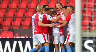 SESTŘIH: Slavia – Liberec 1:0. Hubená výhra před prázdným stadionem