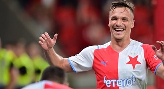 SESTŘIH: Slavia - Slovácko 2:1. Výhru mistra vystřelili Samek a Tecl