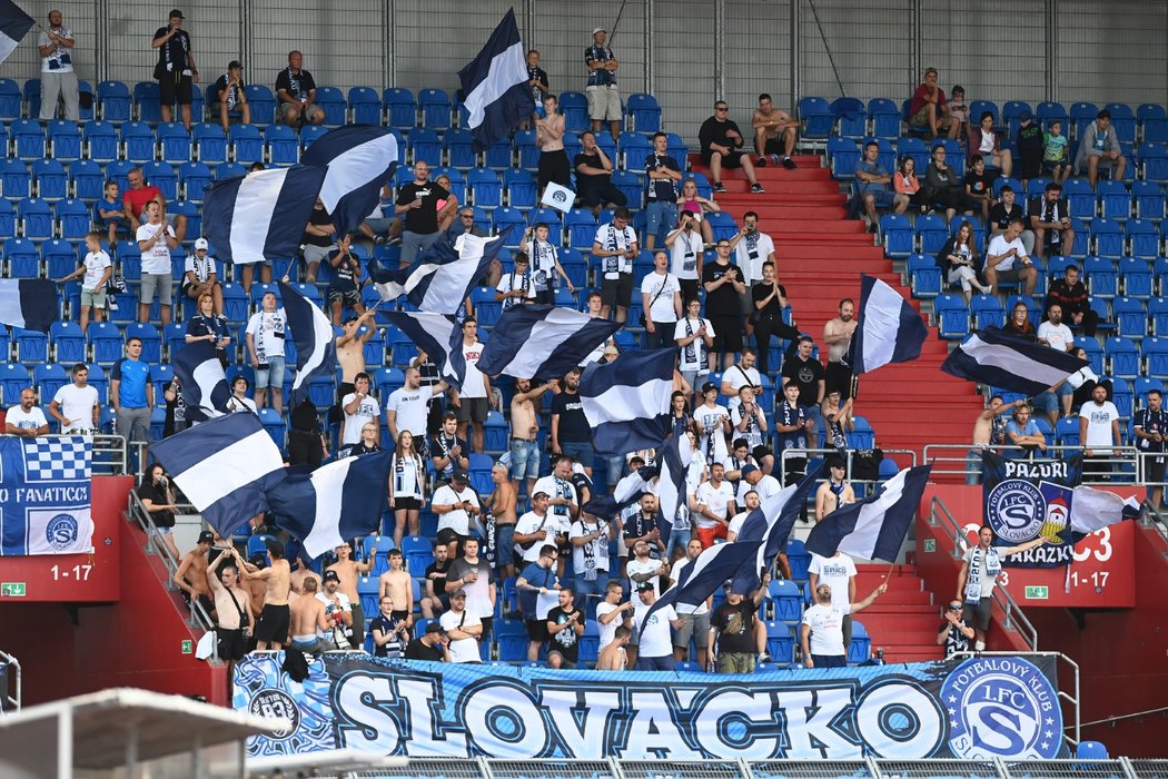 Fanoušci Slovácka