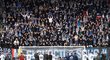 Fotbalisté Slovácka se radují z výhry s fanoušky