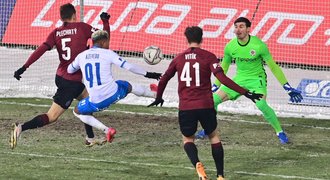 SESTŘIH: Baník – Sparta 0:0. Souboj rivalů v promrzlém večeru bez vítěze