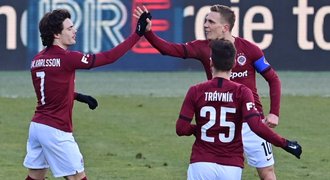 SESTŘIH: Sparta – Karviná 4:3. Tři góly dal Karlsson, Trávník vyloučen