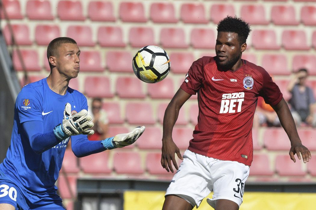 Benjamin Tetteh se proti Lubinu &#34;blýskl&#34; zahozením šance z metru