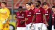 Michal Sáček (16) zakončil duel, který Sparta prohrála v Olomouci 0:1, s kapitánskou páskou