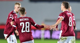 SESTŘIHY: Slavia s těsnou výhrou, Sparta s Plzní za bod. Selhání Baníku