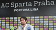 Tomáš Rosický promluvil na tiskové konferenci poprvé jako sportovní ředitel Sparty