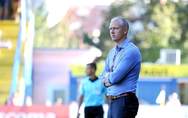 Trenér Sparty Václav Jílek během utkání proti Zlínu, které Sparta vyhrála 2:0 Trenér Sparty Václav Jílek během utkání proti Zlínu, které Sparta vyhrála 2:0