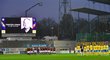 Fotbalisté Teplic a Sparty před zápasem uctili památku zesnulého Františka Cermana
