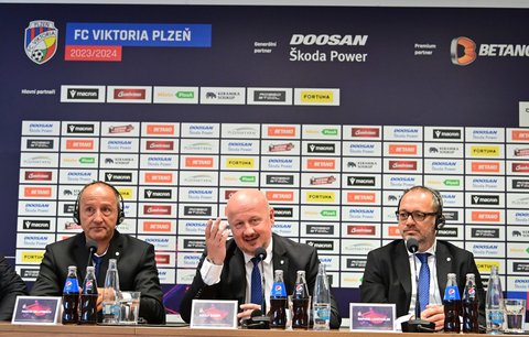 Tisková konference s novými většinovými vlastníky FC Viktoria Plzeň