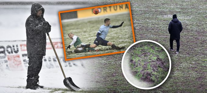 Arktické podmínky, trpí hráči i fotbal. Dlouhá zimní příprava? Léto neustoupí Arktické podmínky, trpí hráči i fotbal. Dlouhá zimní příprava? Léto neustoupí
