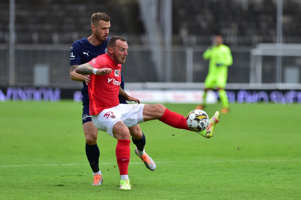 Jakub Řezníček v zápase proti Slovácku v prvním kole ukázal svůj ofenzivní přínos