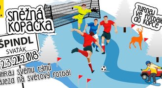 Fotbalové Winter Classic po Česku! Fortuna chystá turnaj na sjezdovce