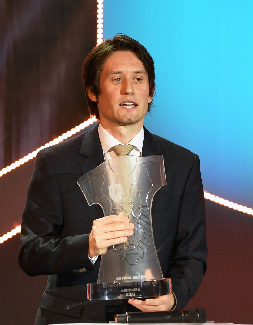Tomáš Rosický získal speciální cenu na Fotbalistovi roku