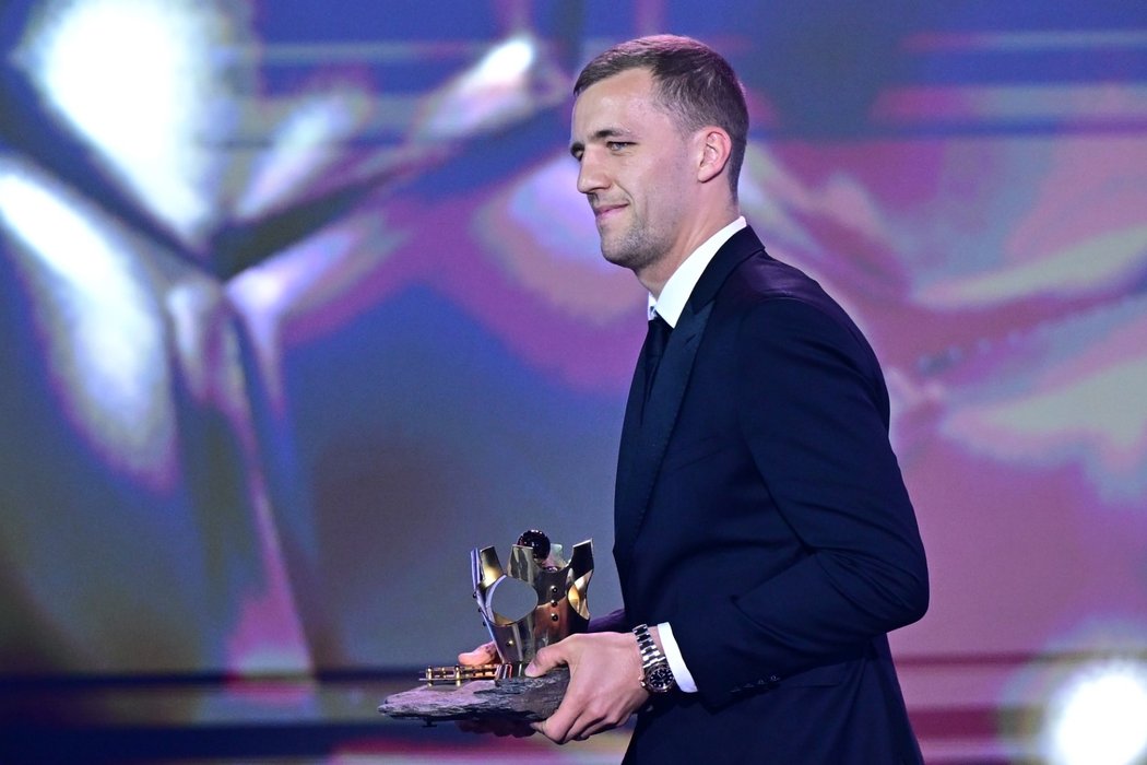 Tomáš Souček se stal vítězem ankety Fotbalista roku 2023