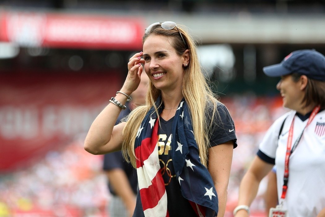 Americká fotbalová legenda Heather Mitts