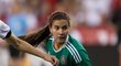 7. Nayeli Rangel. Tahle nádherná jednadvacetiletá Mexičanka už před dvěma lety odehrála tři zápasy na mistrovství světa a v současnosti nastupuje za Sky Blue FC.