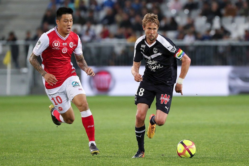 Jaroslav Plašil během posledního utkání v dresu Bordeaux