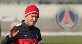 Poprask v Paříži! Beckham už trénoval a Zidane ho chválil