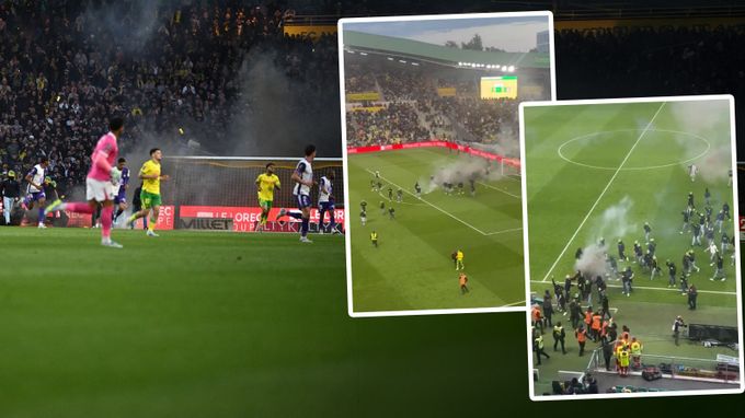 Malér ve Francii, fanoušci opět na hřišti. Trenér: Zažil jsem válku, tohle je nic! Malér ve Francii, fanoušci opět na hřišti. Trenér: Zažil jsem válku, tohle je nic!