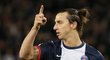 Kanonýr PSG a švédské reprezentace Zlatan Ibrahimovic