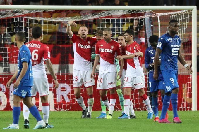Monako zvládlo obrat proti Rennes. V nastavení rozhodl Ben Yedder Monako zvládlo obrat proti Rennes. V nastavení rozhodl Ben Yedder