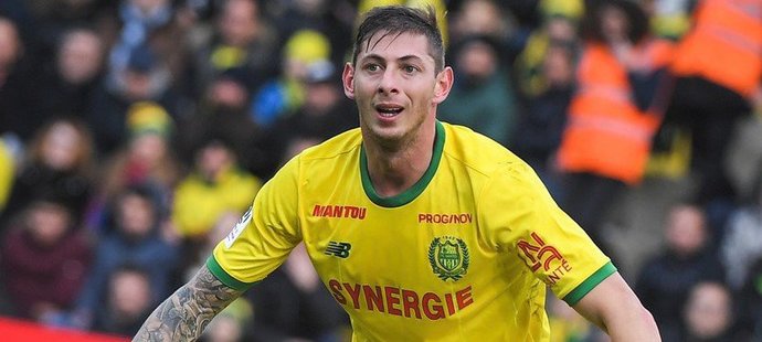 Emiliano Sala hrál za Nantes od roku 2015, v aktuální sezoně nasázel 12 z 26 gólů