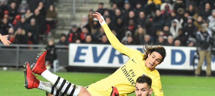 Edinson Cavani překonal Tomáše Koubka