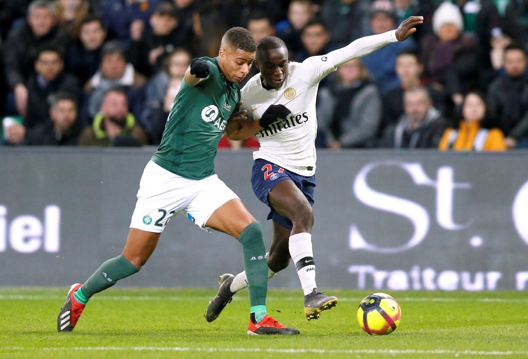 PSG díky gólu Kyliana Mbappého zvítězila v St. Etienne
