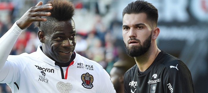 Mario Balotelli nedal Tomáši Koubkovi šanci, Nice porazilo Rennes 1:0