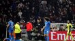 Zápas Lyonu s Marseille zůstal nedohraný