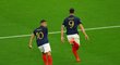 Olivier Giroud a Kylian Mbappé, dvě obrovské hvězdy francouzské ofenzivy