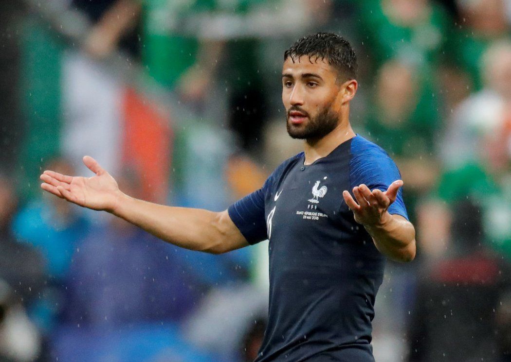 Nabil Fékir v utkání proti Irsku