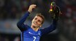 Nejlepší střelec mistrovství Evropy, francouzský útočník Antoine Griezmann